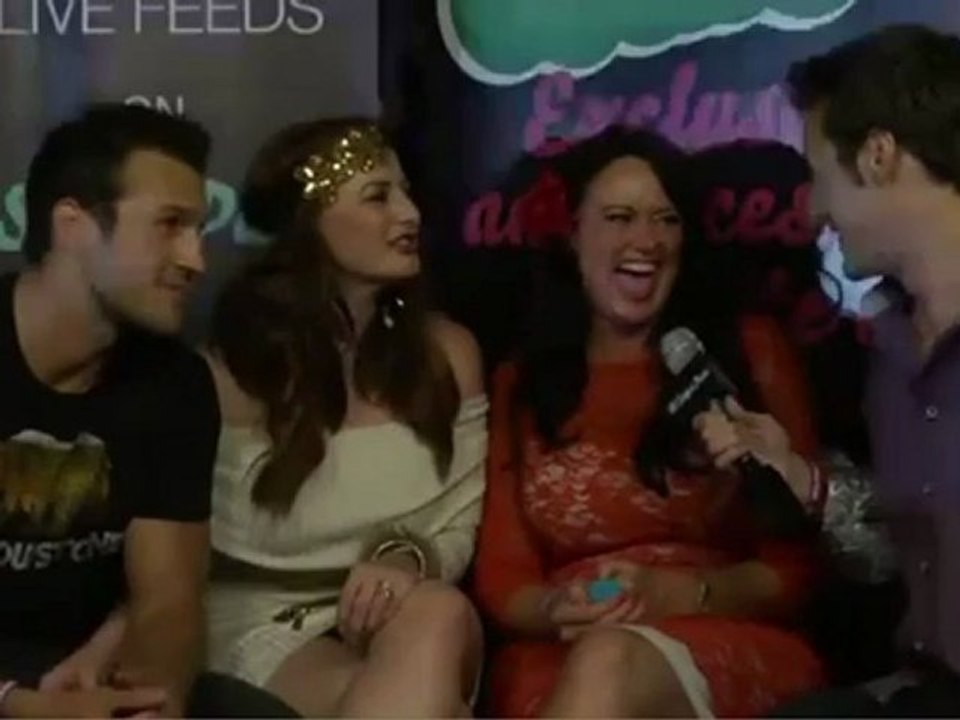 Brenchel+ Dan after party interview