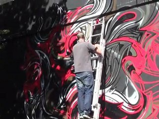 Shaka peint le M.U.R - sept 2012