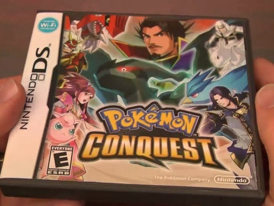 Classic Game Room - POKEMON CONQUEST review for Nintendo DS