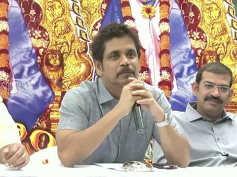 Chiranjeevi Is Jealous Of Me - Nagarjuna - Shirdi Sai Success Meet