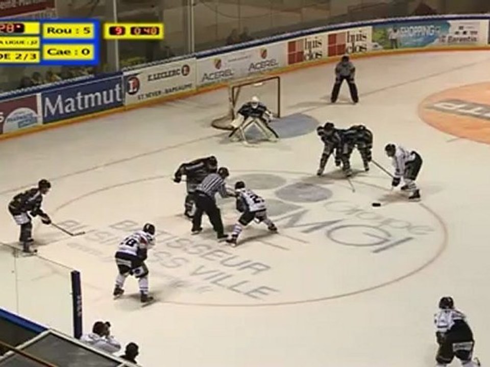 Hockey : Rouen-Caen Coupe de la Ligue phase de poule : J2 saison 2012-2013