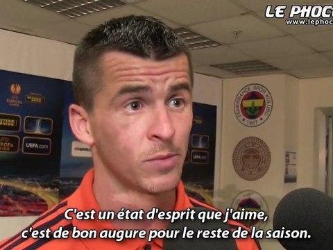 Barton : J'aime cet état d'esprit !