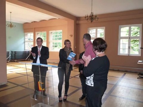 CLAP du Douaisis : remise de chèques à de jeunes chefs d'entreprise