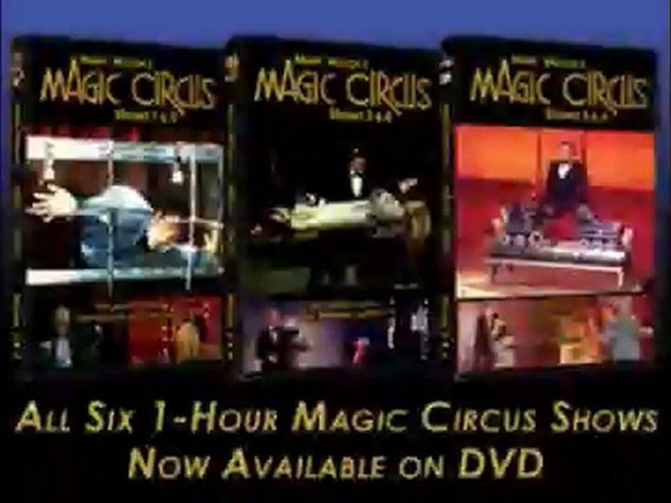 Magic Circus Volume 1 and Volume 2 by Mark Wilson (DVD) - Magic Trick