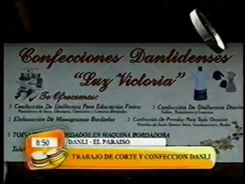 Microempresa de Corte y Confección. Programa Café Caliente, Canal 30. 29 de agosto del 2012.