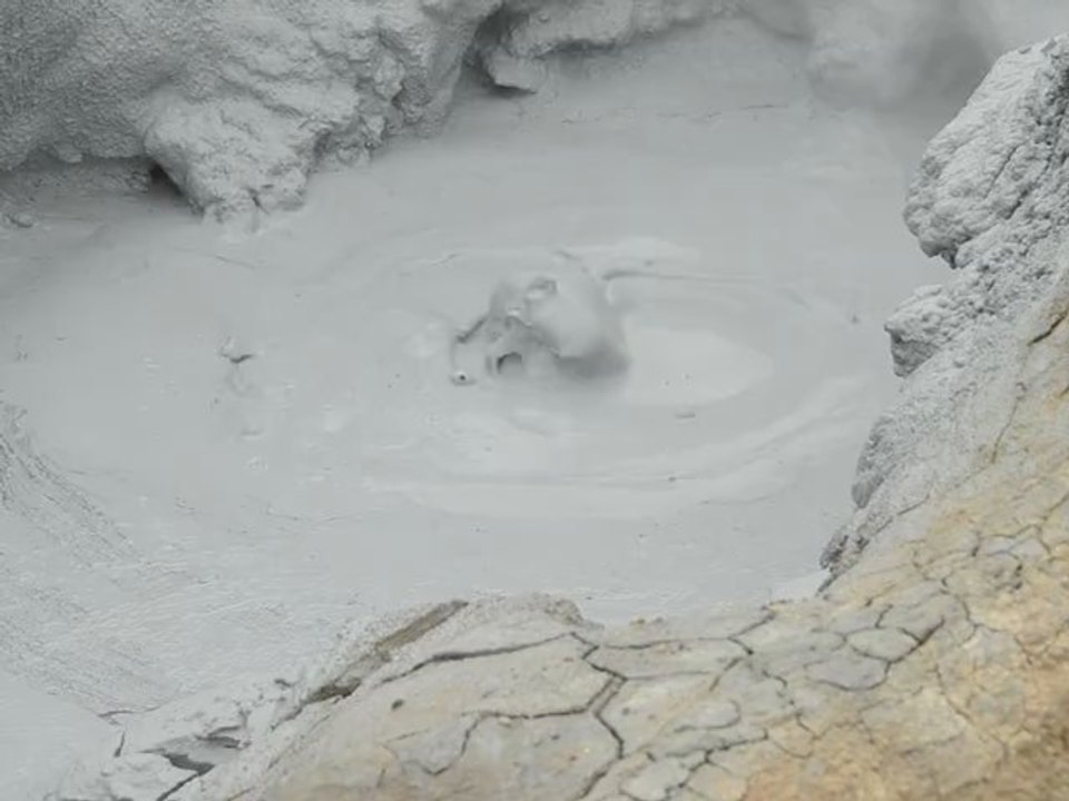 Islande Namafjall, marmite de boue