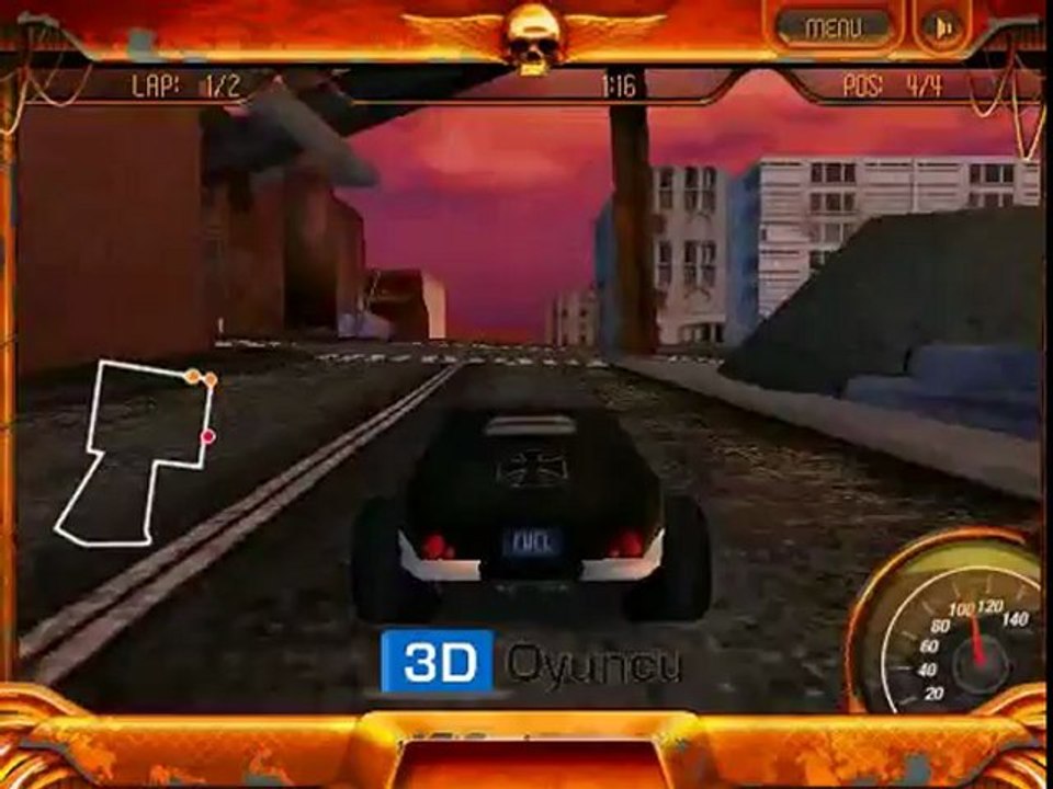 3D Hız Canavarı Oyunu - 3D Yarış Oyunları - 3D Oyuncu