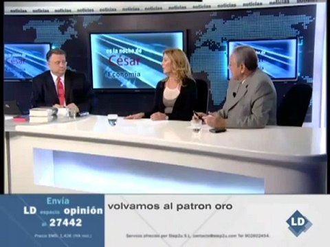 Es la noche de César: Tertulia económica con Carmen Tomás y José Raga - 06/10/10