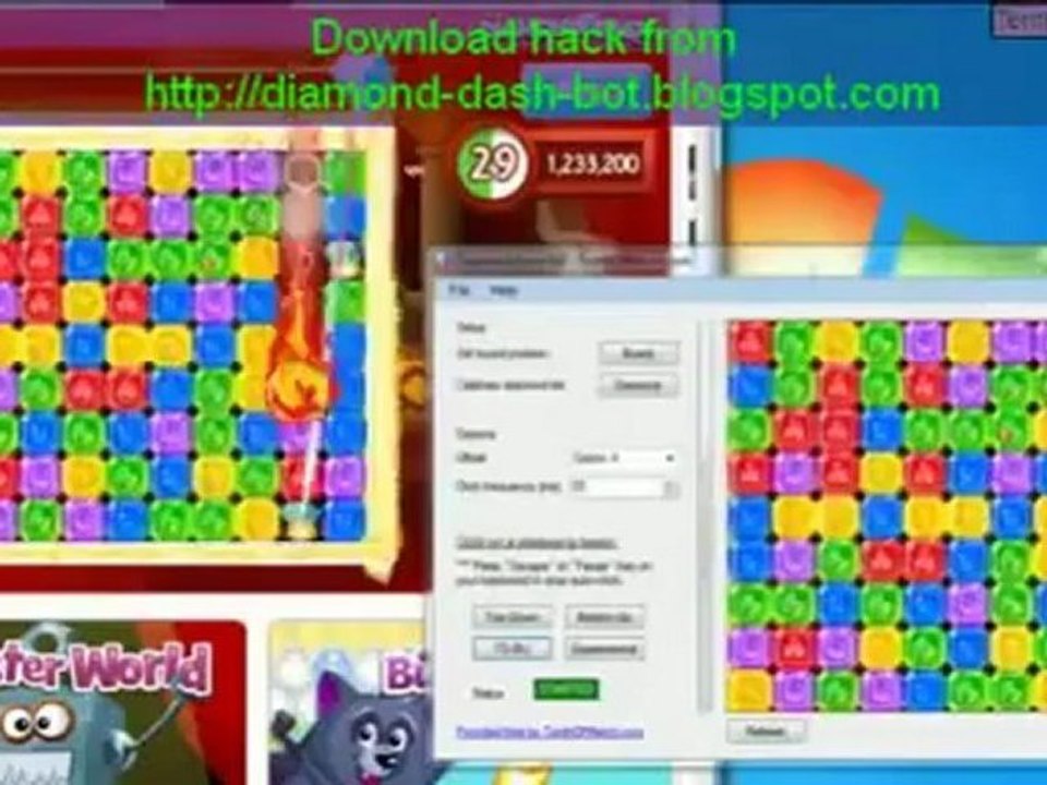 Diamond Dash Hack Bot : FREE Download - [September] (2012 Update)