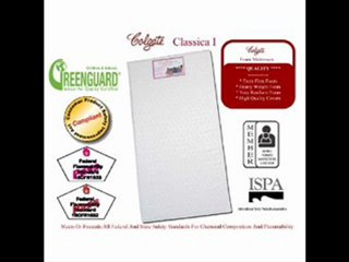 Colgate Classica I Foam Crib Mattress, White