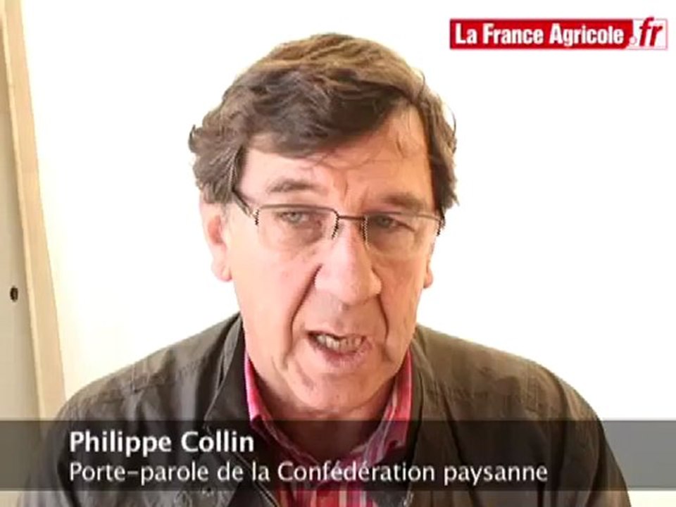 CONFÉDÉRATION PAYSANNE : « NOS PRIORITÉS, LE PRIX DES MATIÈRES PREMIÈRES ET LA PAC » (P. COLLIN)
