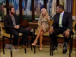 Jake Gyllenhaal - Live with Kelly and Michael (9.20.12) - Part 2