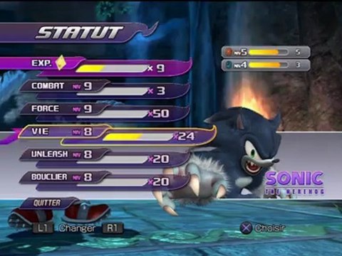 Sonic Unleashed - Chun-Nan : Mission - Survie (Nuit)