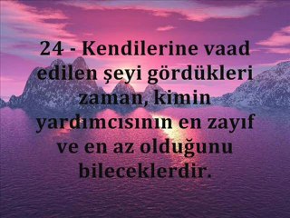 Cin Suresi ve Yüce Meali