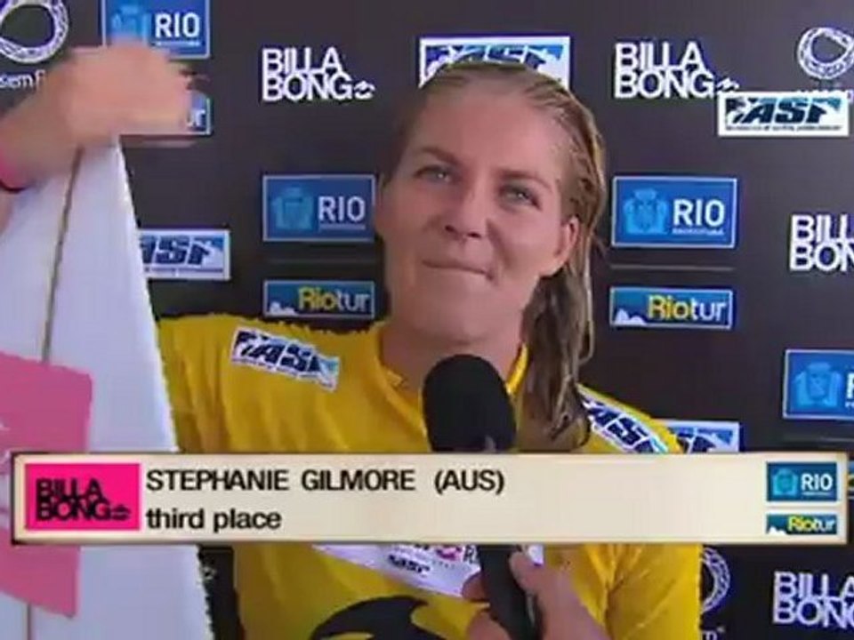 Billabong Rio Pro 2011 - Womens Final Newsfeed