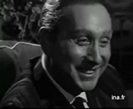 Charles Trenet parle de ses chansons - (5'20- télé n&b )