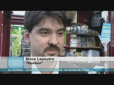 La cigarette électronique dans le Mag de la Sante sur France 5