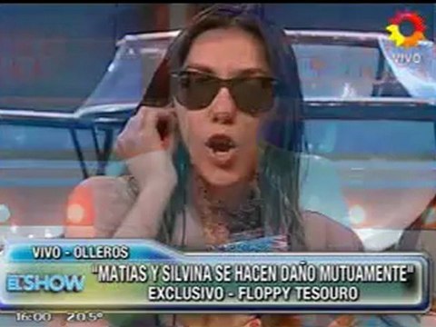 Pronto.com.ar Floppy Tesouro habló del momento emotivo de Silvina y Matías