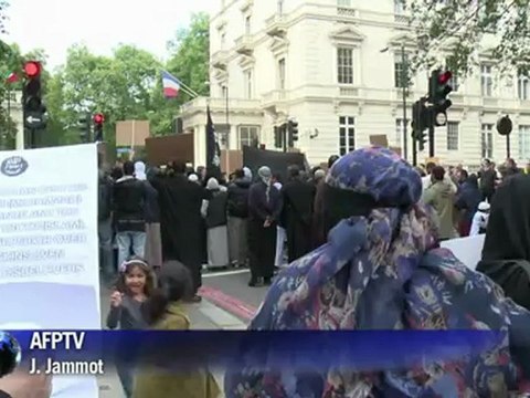 Caricatures de Mahomet: manifestation à Londres