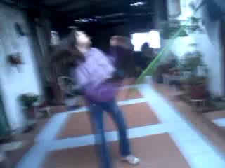 Call me maybe en el (PATIO) bailando!!