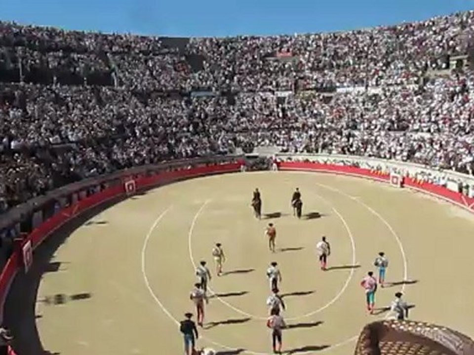 Paseillo Jose Tomas Nimes 2012