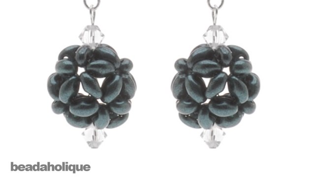 How to Make a Beaded Bead Using Twin Beads