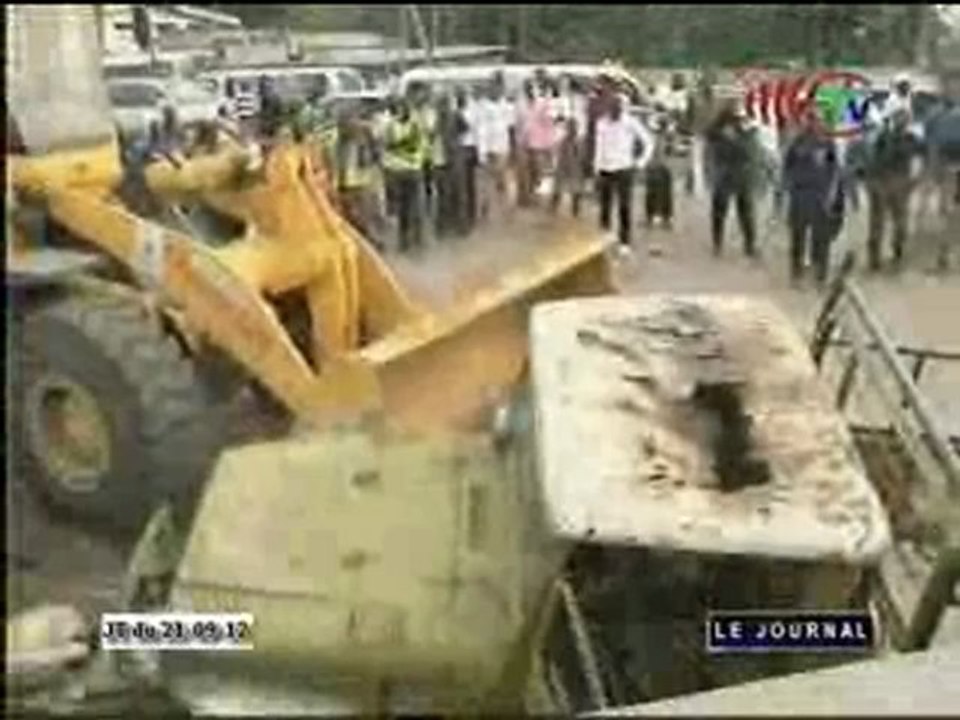 Poursuite de l’opération de déguerpissement menée par la mairie centrale
