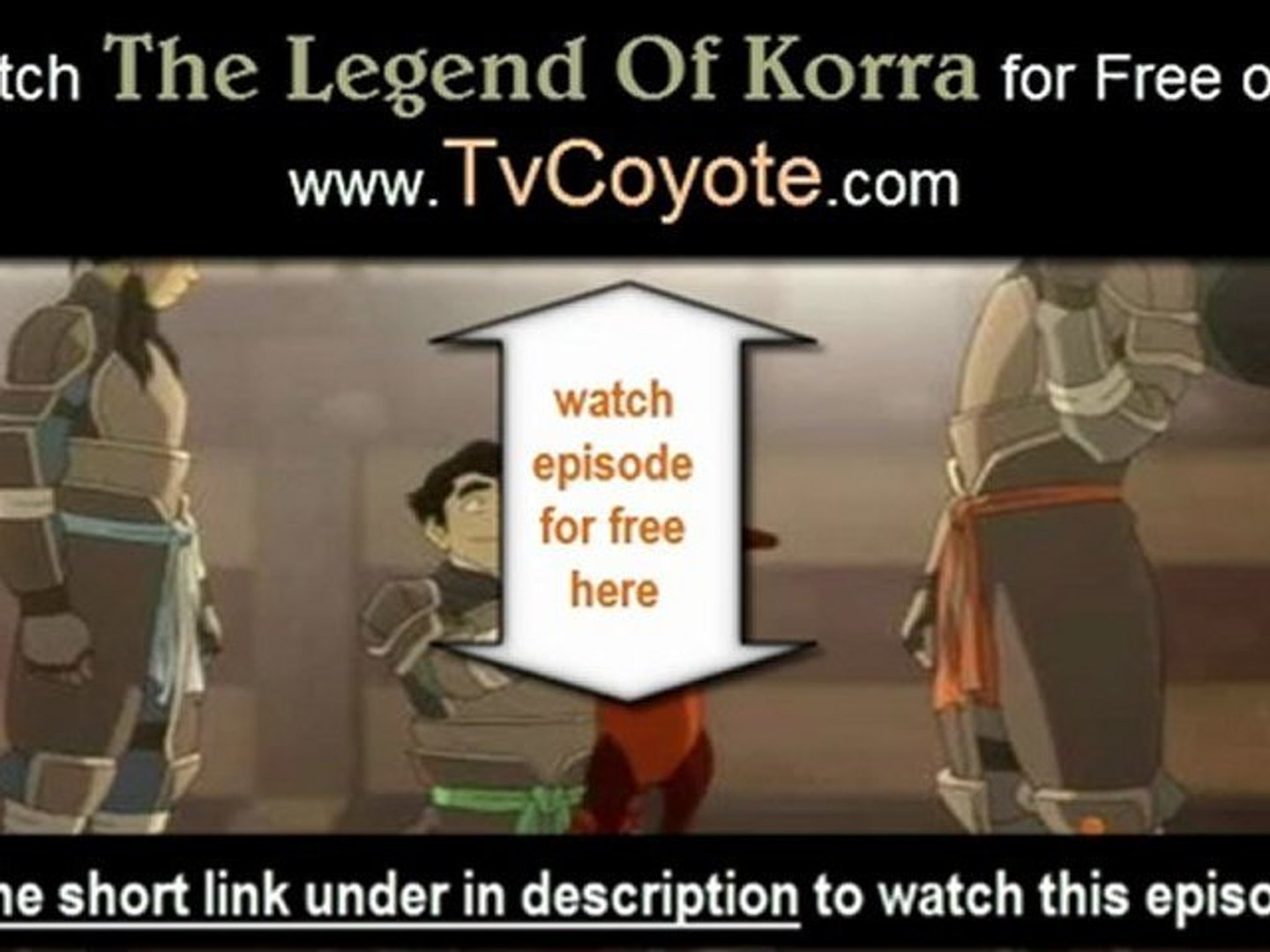 The Legend Of Korra season 1 Episode 2 - A Leaf in the Wind