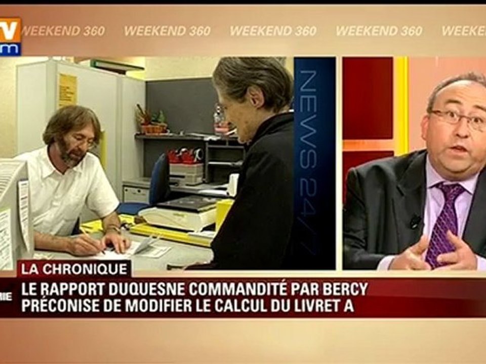 Le rapport Duquesne commandité par Bercy préconise de modifier le calcul du Livret A