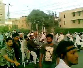 Karachi Protest 21 September 2012
