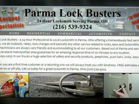 Locksmith Parma OH (216) 539-9324. Locksmiths in Parma