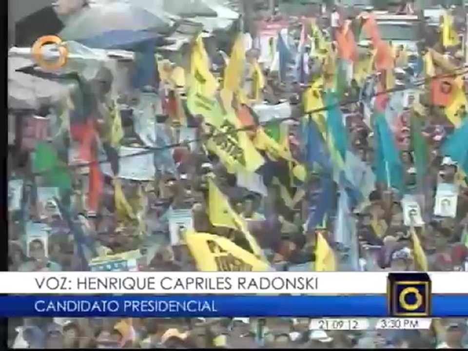 Así fue el recorrido de Capriles este viernes en Miranda