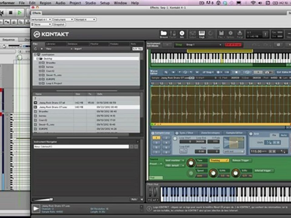 [MUS1127] Kontakt  - Loop & BeatMachine