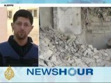 Al Jazeera's Nacer el Bedri reports from Aleppo