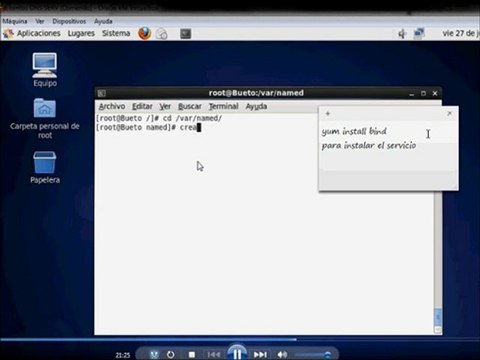 Servicios basicos Linux parte II