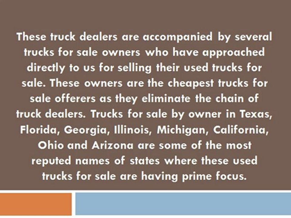 Truck Zones