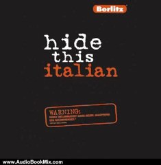 Audio Book Review: Hide This Italian by Berlitz (Author)