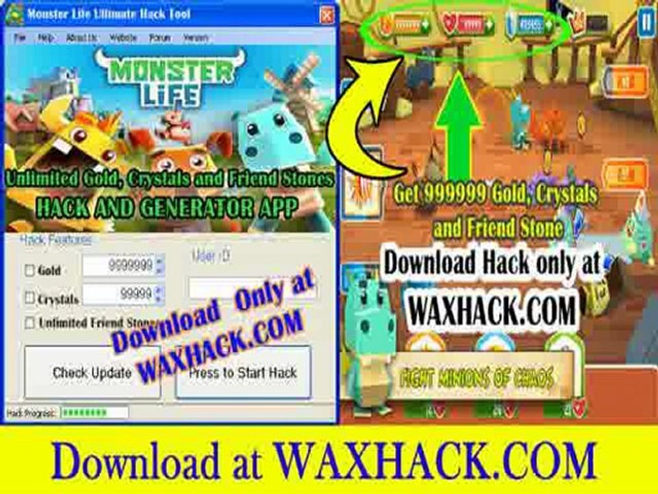 MONSTER LIFE Hacks - Working and Tested MONSTER LIFE Hack
