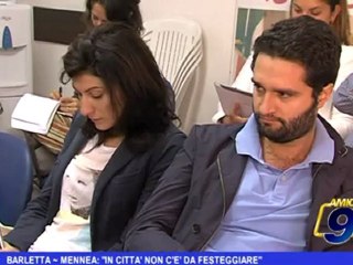 Barletta | Mennea:"In città non c'è da festeggiare"