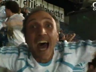 La joie des supporters à Istanbul