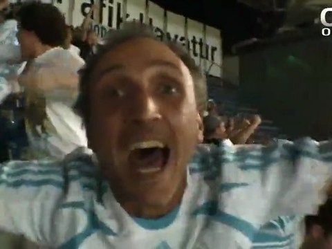 La joie des supporters à Istanbul