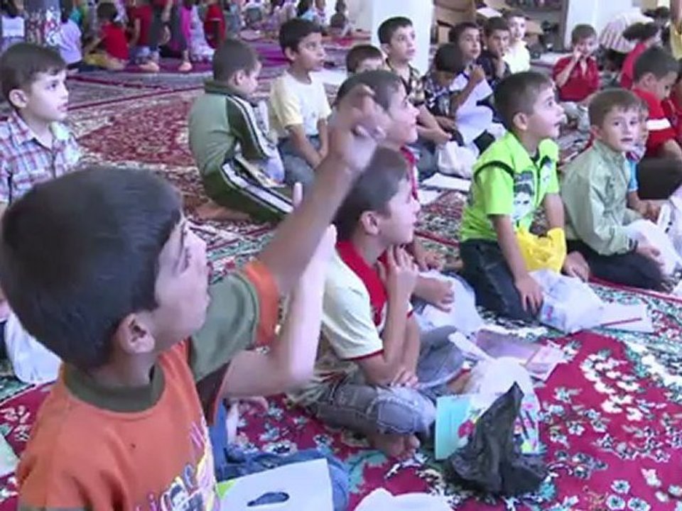 Schulbeginn mitten im Bürgerkrieg in Syrien