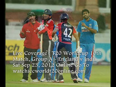 Watch T20 Match England vs India Sun Sep 23 Online