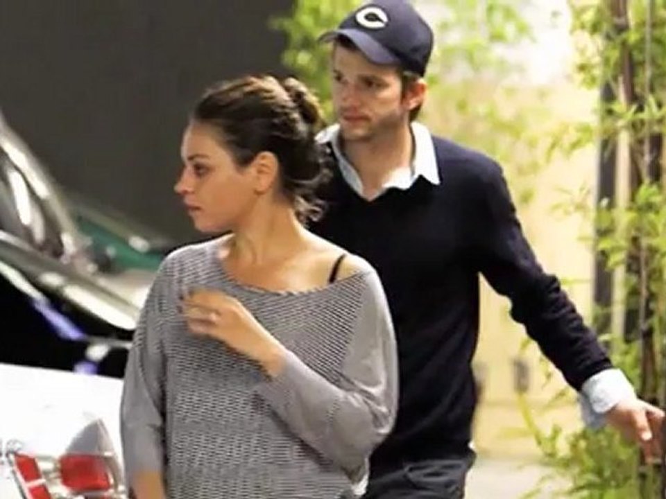 Ashton Kutcher and Mila Kunis Living Together