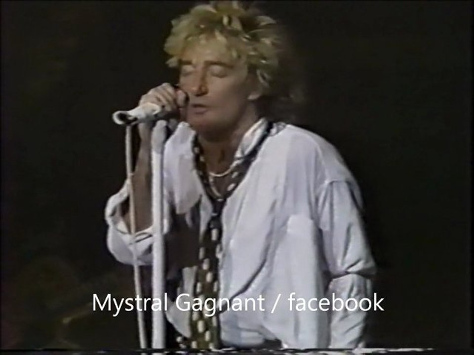 08 sweet little rock'n'roller Rod STEWART live Philadelphia 1988 HD