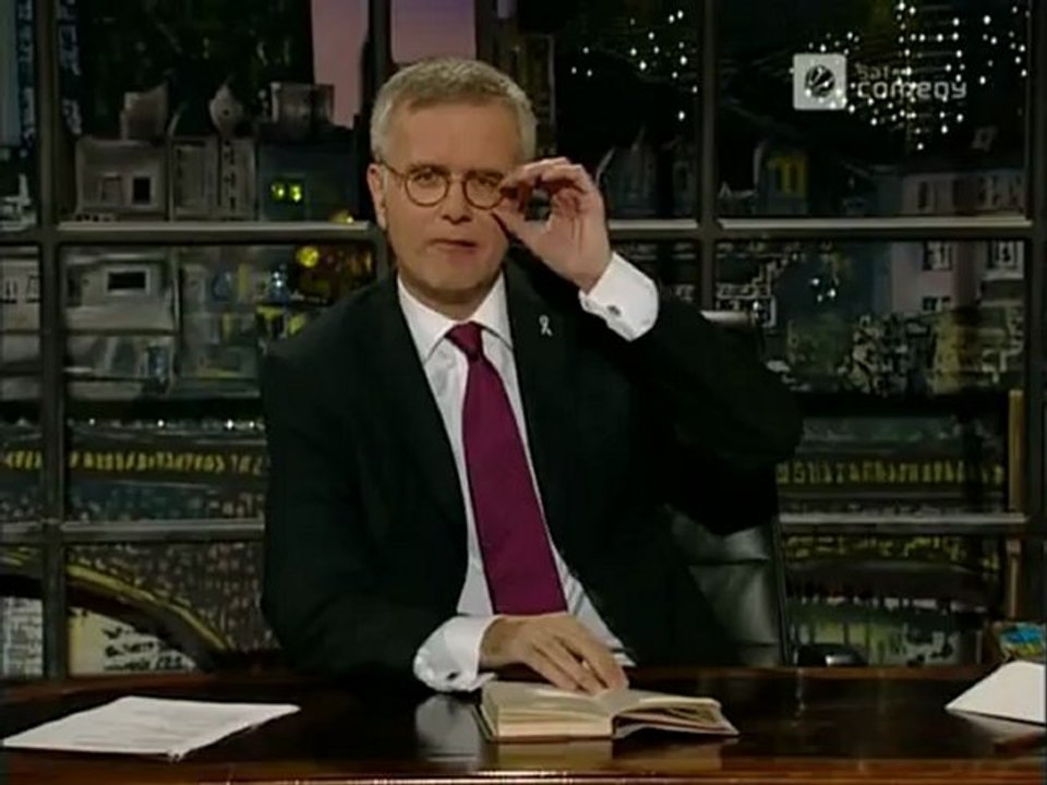 Die Harald Schmidt Show - 0853 - 2000-12-14 - Schimpanse Baxter, Katja Dofel