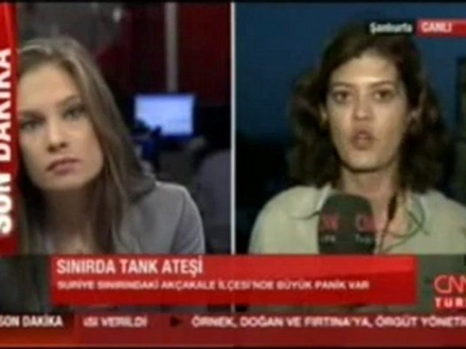 CNNTürk Spikeri'nin Çatışma Korkusu: Burnumuzun Dibinde Çatışma