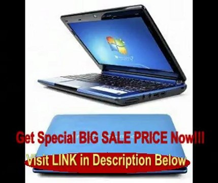 Acer Aspire One AOD270-1865 Atom N2600 Dual-Core 1.6GHz 1GB 320GB 10.1 LED-Backlit Netbook Windows 7 Starter w/Webcam FOR SALE