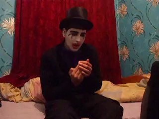 Dammit The Clown - Vomiting Cards Trick