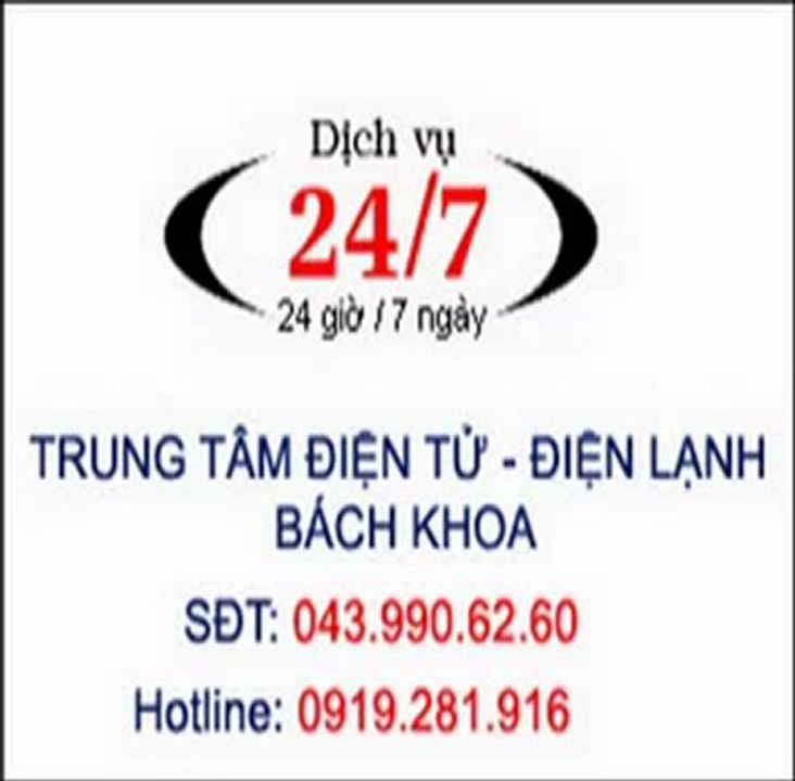 SỬA MÁY GIẶT ELECTROLUX TẠI THANH XUÂN | TT ĐIỆN TỬ ĐIỆN LẠNH BÁCH KHOA | ĐT: 043.990.62.60